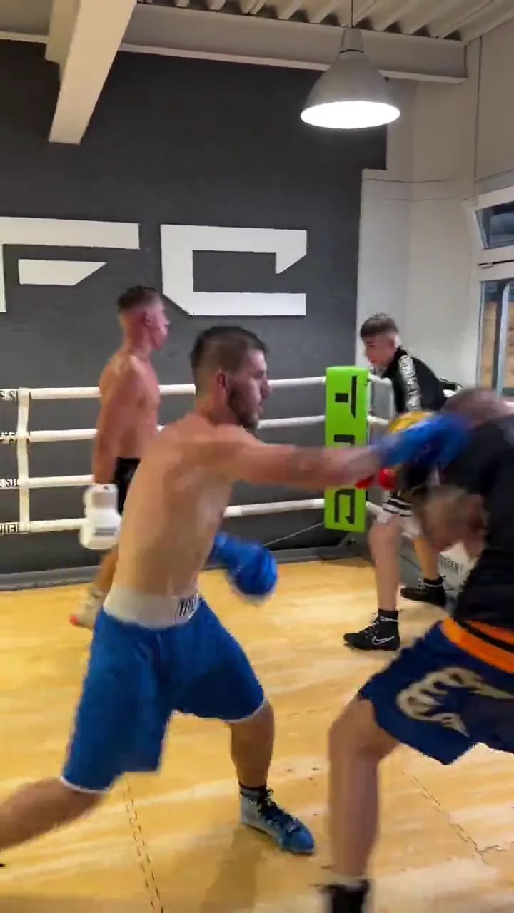 Technický sparing v boxerskom ringu TFC Bratislava